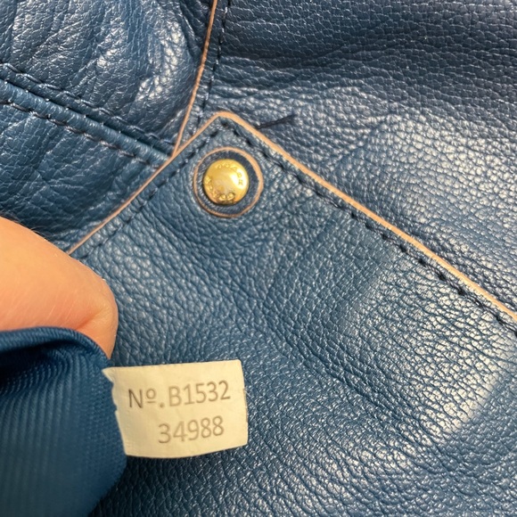 Genuine Coach ‘rare’ blue bucket bag - Picture 10 of 12